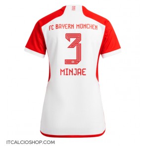 Bayern Munich Kim Min-jae #3 Prima Maglia Femmina 2023-24 Manica Corta